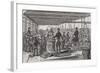 Engraving Depicting Serving of Dinner in the Oakum-Room of the Boys' Prison at Tothill Fields-null-Framed Giclee Print