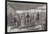 Engraving Depicting Serving of Dinner in the Oakum-Room of the Boys' Prison at Tothill Fields-null-Framed Giclee Print