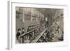 Engraving Depicting the Workshop under the "Silent System" at Millbank Prison-null-Framed Giclee Print