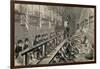 Engraving Depicting the Workshop under the "Silent System" at Millbank Prison-null-Framed Giclee Print