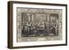 Engraving Depicting Wedding of Louis XIV of Bourbon-null-Framed Giclee Print