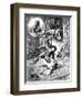 Engraving Inspired by Novel Man Behind Iron Mask, France-Edmondo De Amicis-Framed Giclee Print