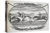 Engraving Of a Horse Race-Thomas Bewick-Stretched Canvas