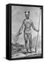 Engraving of a Man from the Marquesas Islands Covered in a Full Body Tattoo after Grigorii Ivanovic-null-Framed Stretched Canvas