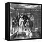 Engraving of A Mormon Baptism-null-Framed Stretched Canvas