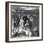 Engraving of A Mormon Baptism-null-Framed Giclee Print
