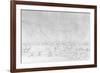 Engraving of a Pawnee Village after George Catlin-null-Framed Giclee Print