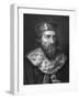 Engraving of Alfredus Magnus, King of Wessex-Caronni Longhi-Framed Giclee Print