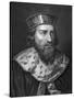 Engraving of Alfredus Magnus, King of Wessex-Caronni Longhi-Stretched Canvas