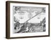 Engraving of Archimedes' Burning Mirror-Athanasius Kircher-Framed Giclee Print