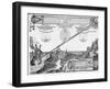 Engraving of Archimedes' Burning Mirror-Athanasius Kircher-Framed Giclee Print