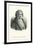 Engraving of Beethoven-null-Framed Art Print
