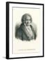 Engraving of Beethoven-null-Framed Art Print