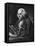 Engraving of Benjamin Franklin, American Philosopher, Author and Scientist-null-Framed Stretched Canvas