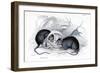 Engraving of Black Rat Caught in Trap, 1838-William Jardine-Framed Giclee Print