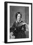 Engraving of Charlotte Bronte-null-Framed Photographic Print