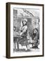 Engraving of Children Working in a Factory-null-Framed Giclee Print