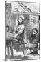 Engraving of Children Working in a Factory-null-Mounted Giclee Print