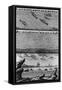 Engraving of Cod Fishing-null-Framed Stretched Canvas