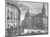 Engraving of Eisenstadt Town Square-null-Mounted Giclee Print