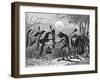 Engraving of Frog and Insect Musicians-null-Framed Giclee Print