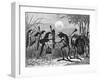 Engraving of Frog and Insect Musicians-null-Framed Giclee Print