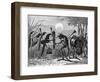 Engraving of Frog and Insect Musicians-null-Framed Giclee Print