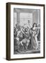 Engraving of Hannibal and His Men Celebrating in Capua-null-Framed Giclee Print