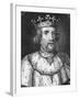 Engraving of King Edward II of England-null-Framed Giclee Print