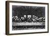 Engraving of Last Supper by Da Vinci-null-Framed Giclee Print