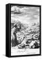 Engraving of Niobe's Children Killed by Apollo-null-Framed Stretched Canvas