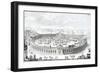 Engraving of Roman Boat Arena-Fischer von Erlach-Framed Giclee Print