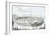 Engraving of Roman Boat Arena-Fischer von Erlach-Framed Giclee Print