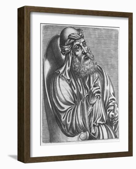 Engraving of Saint Cyril of Alexandria-null-Framed Giclee Print