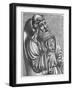 Engraving of Saint Cyril of Alexandria-null-Framed Giclee Print