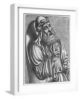 Engraving of Saint Cyril of Alexandria-null-Framed Giclee Print