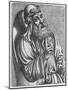 Engraving of Saint Cyril of Alexandria-null-Mounted Giclee Print