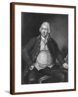 Engraving of Sir Richard Arkwright-null-Framed Giclee Print