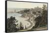 Engraving of Sussex: View of Rye-William Daniell-Framed Stretched Canvas