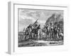 Engraving of the Battle of Saratoga, 1777-F. Godfrey-Framed Giclee Print