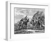 Engraving of the Battle of Saratoga, 1777-F. Godfrey-Framed Premium Giclee Print