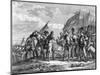 Engraving of the Battle of Saratoga, 1777-F. Godfrey-Mounted Premium Giclee Print