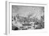 Engraving of the Bombardment of Canton by the English-null-Framed Giclee Print