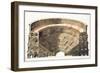 Engraving of the Colosseum in Rome-null-Framed Giclee Print
