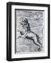 Engraving of the Lion; Constellation-null-Framed Giclee Print