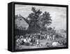 Engraving of the Rent Day Feast-David Tenniers-Framed Stretched Canvas