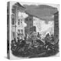 Engraving of the Revolution in Germany in 1848-null-Stretched Canvas