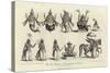 Engraving of the Ten Avatars of Vishnu-null-Stretched Canvas