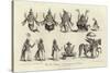 Engraving of the Ten Avatars of Vishnu-null-Stretched Canvas