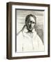 Engraving of Theodore Gericault-null-Framed Giclee Print